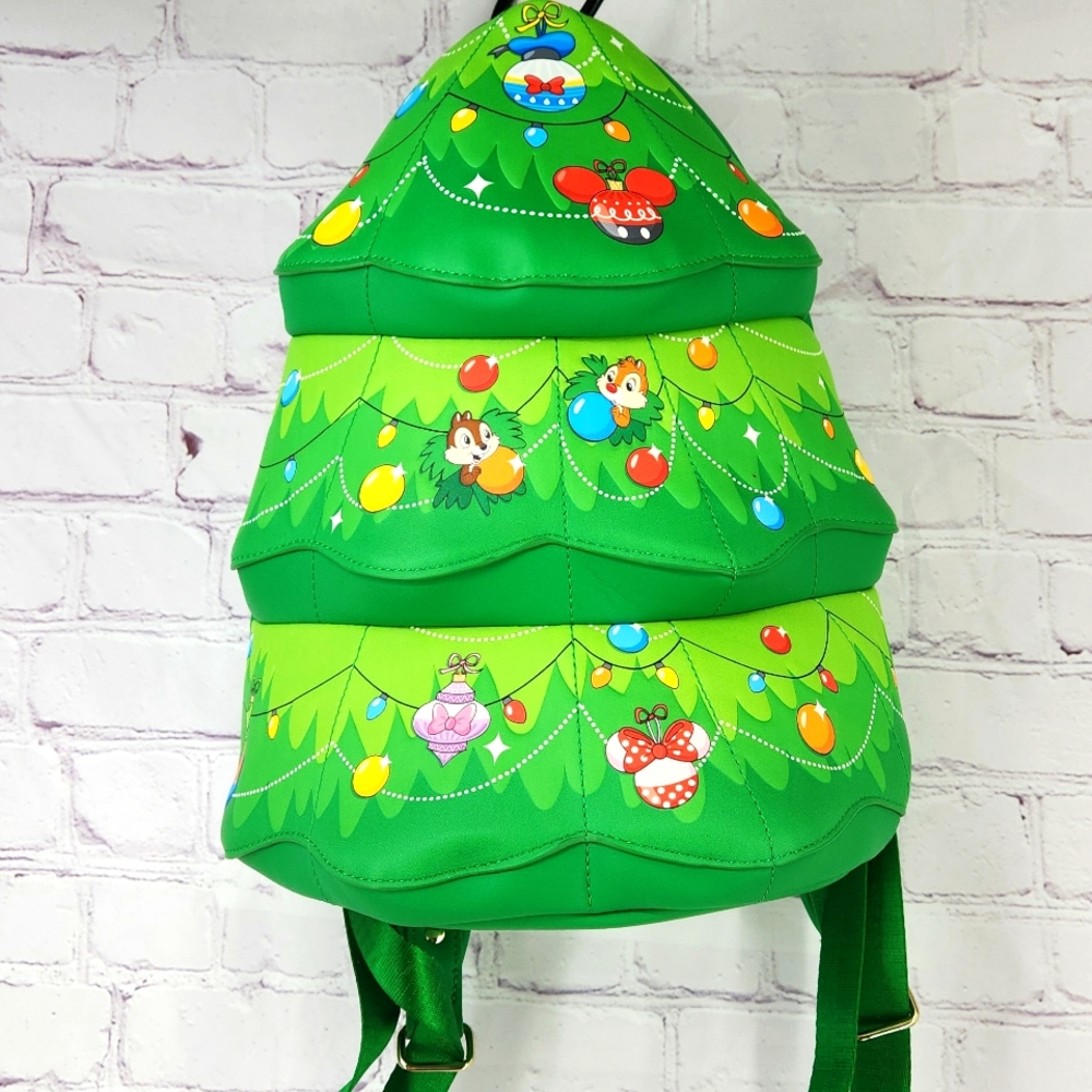 NWT Loungefly Disney Chip And Dale Tree Backpack